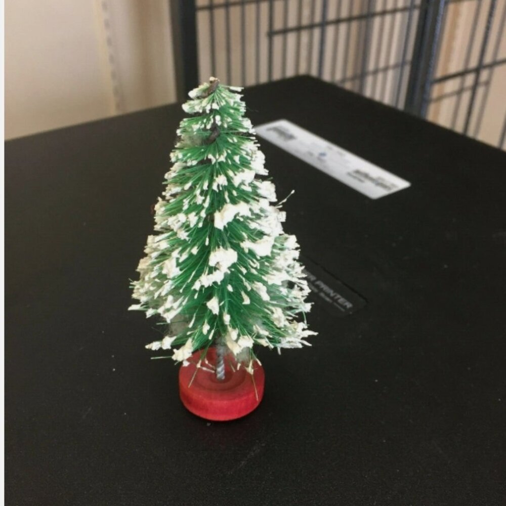 Vintage 3.5" Putz Christmas Tree